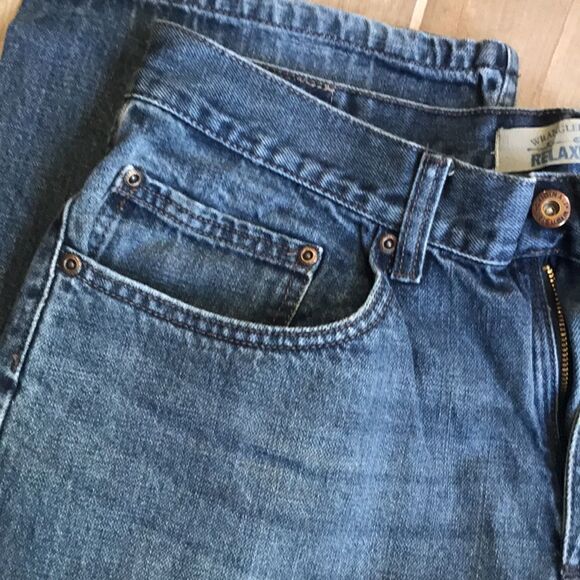 Wrangler Original Men's Relaxed Boot Jeans, 33/30 - Picture 2 of 8